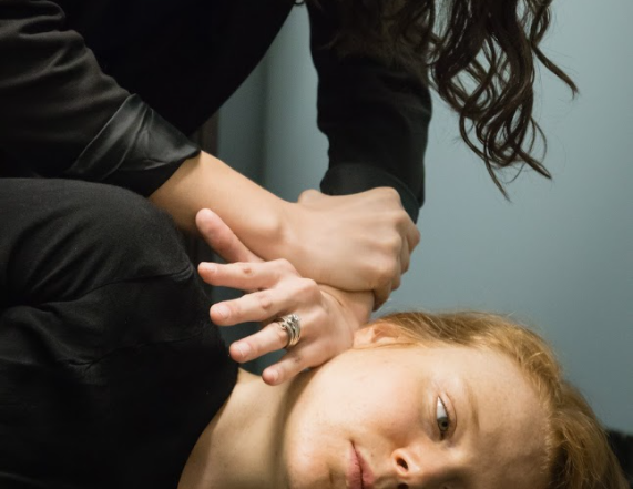 Dr. Radwanski performing a gentle NUCCA correction